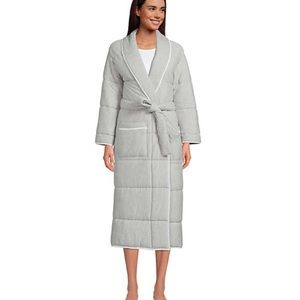 Lands’End Womens’ Quilted Robe